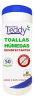 TOALLAS HUMEDAS DESINFECTANTES 50u TEDDY1