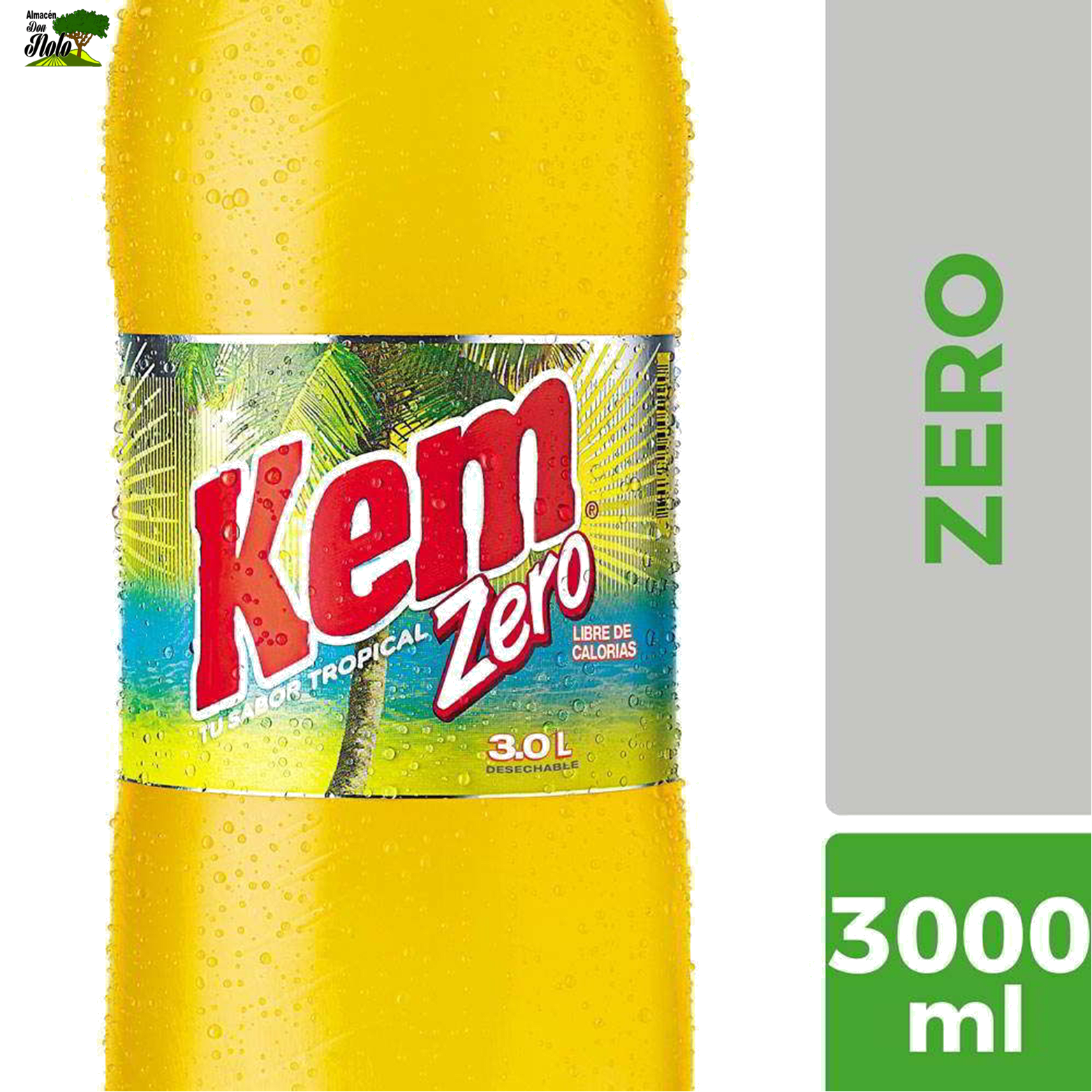KEM PIÑA ZERO 3L DESECHABLE | Don Nolo Tienda