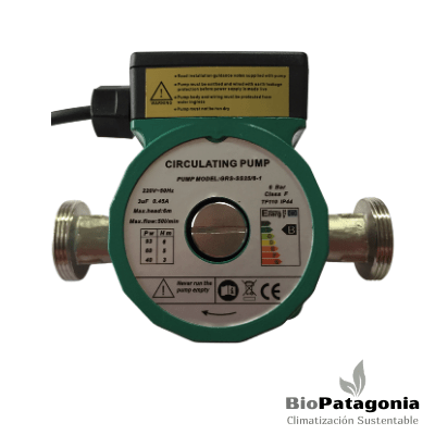 Bomba circuladora de agua Ac.Inox. 25mm Bomba circuladora de agua Ac.Inox. 25mm