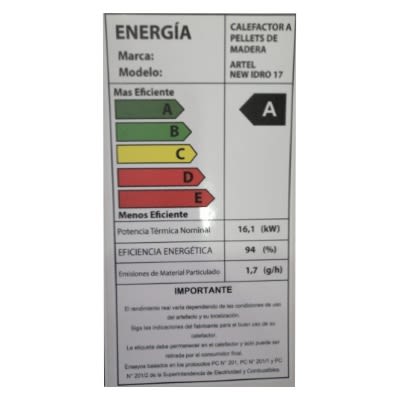 Termoestufa New Hidro LST17 Termoestufa New Hidro LST17