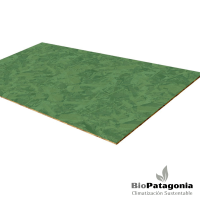 OSB Multiplac 9 mm verde 1,22 X 2,44 mt. OSB Multiplac 9 mm verde 1,22 X 2,44 mt.