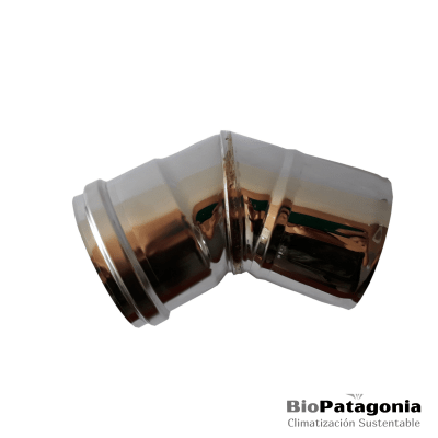 Codo 45º 80 mm.Inox. Codo 45º 80 mm.Inox.
