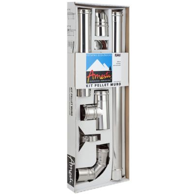 Kit Básico Pellet Muro Inox. Kit Básico Pellet Muro Inox.