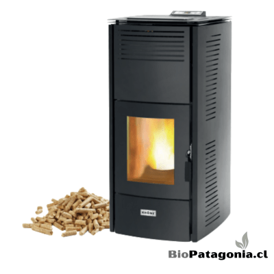 Termoestufa Khone 17 Kw Gris Termoestufa Khone 17 Kw Gris