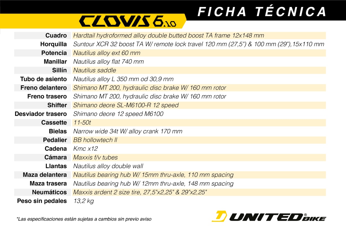 CLOVIS 6.1 29 BW-GY3