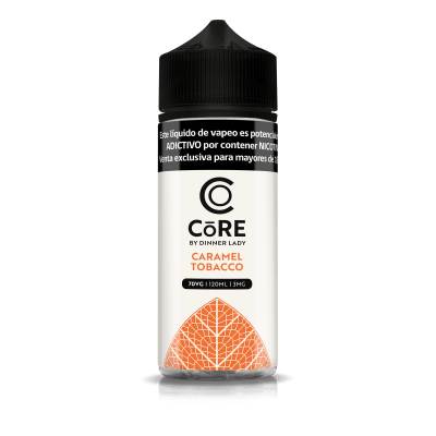 CORE Caramel Tobacco 120ml - Tabaco Caramelo
