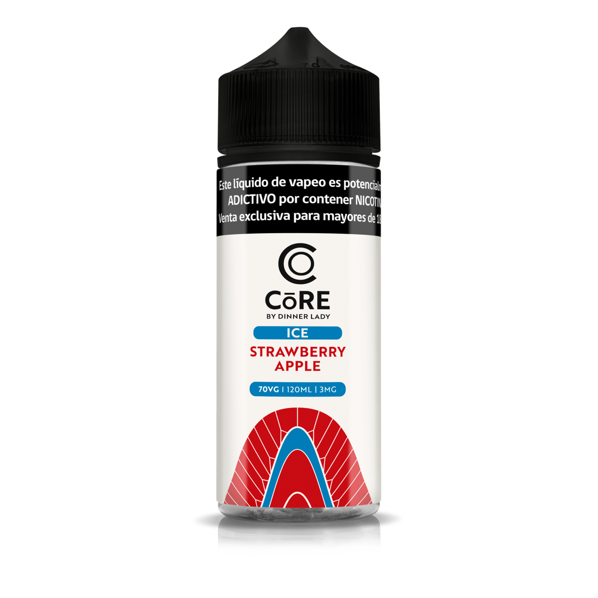 CORE Ice Strawberry Apple 120ml - Frutilla Manzana2