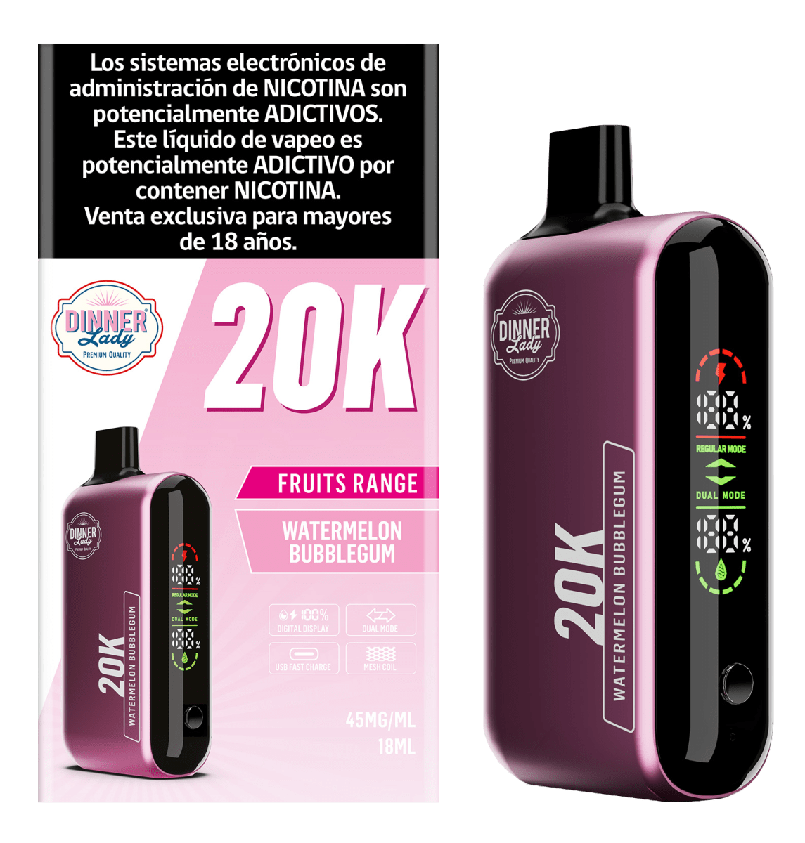 Dinner Lady 20K - 20.000 Puffs5