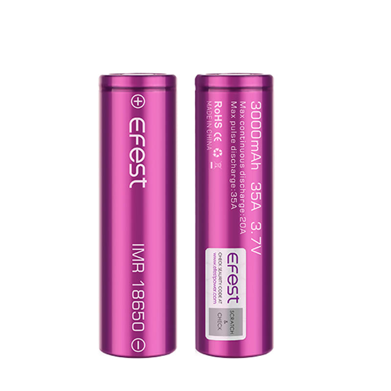 Batería Efest 18650 3000mAh 35A1