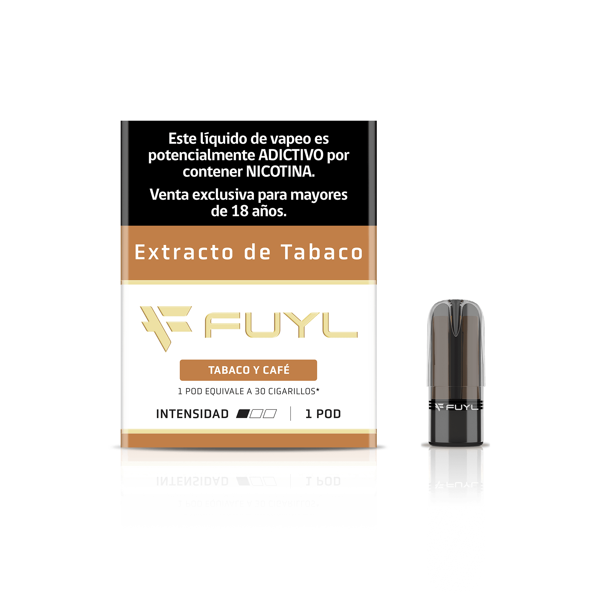 fuyl tobacco extract Extracto de Tabaco - 1 Pod TOBACCO EXTRACT 1 POD-FUYL |