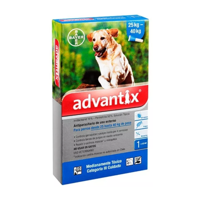 ADVANTIX PIPETA 25-40KG
