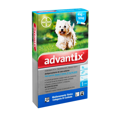 ADVANTIX PIPETA 4-10 KG
