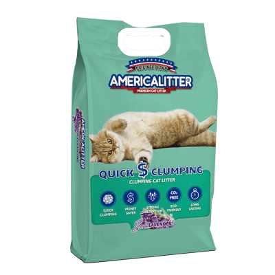 AMERICALITTER QUICK CLUMPING LAVANDA 7KG