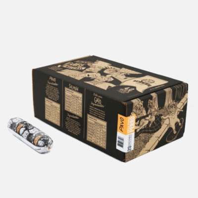 BARF DIETA DE PAVO PARA PERROS. CAJA 4KG - (CONTIENE 20 UNIDADES DE 200G)