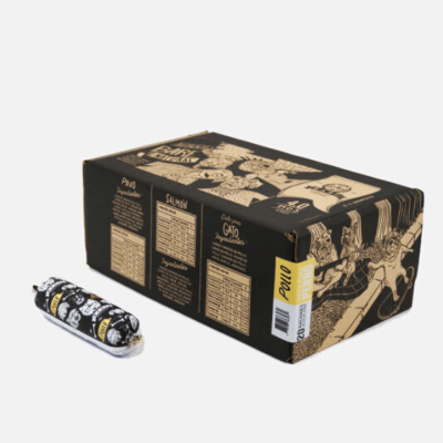 BARF DIETA DE POLLO PARA PERROS. CAJA 4KG - (CONTIENE 20 UNIDADES DE 200G)