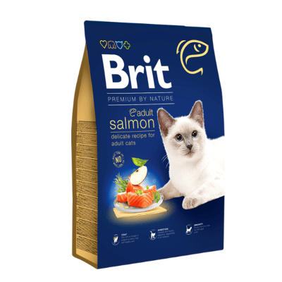 BRIT PREMIUM BY NATURE - ADULTO SALMON 8KG