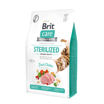 BRIT CARE STERILIZED URINARY HEALTH - FRESH CHICKEN BRIT CARE STERILIZED URINARY HEALTH - FRESH CHICKEN