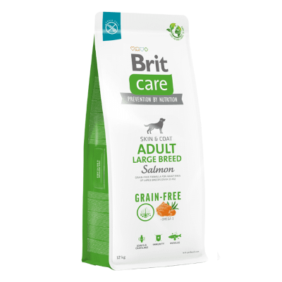 BRIT CARE DOG GRAIN FREE ADULTO RAZA GRANDE SALMON