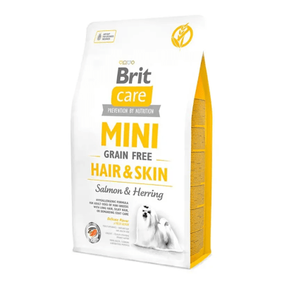 BRIT CARE DOG MINI GRAIN FREE HAIR & SKIN