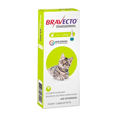 BRAVECTO PIPETA GATO 1.2-2.8KG BRAVECTO PIPETA GATO 1.2-2.8KG