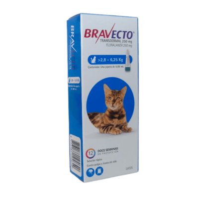 BRAVECTO PIPETA GATO 2.8-6.25KG BRAVECTO PIPETA GATO 2.8-6.25KG