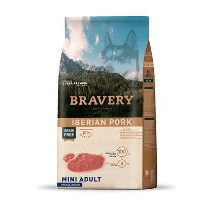 BRAVERY DOG ADULTO RAZA PEQUEÑA IBERIAN PORK