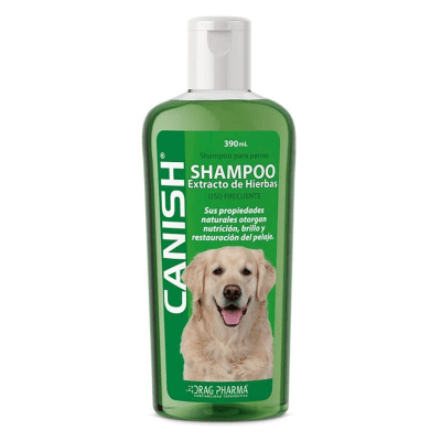 CANISH SHAMPOO EXTRACTO DE HIERBAS 390 ml.1