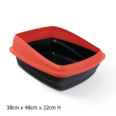 CATIT BAÑO CON BORDE