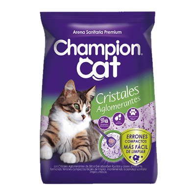 CHAMPION CAT CRISTALES AGLOMERANTES 1.8KG