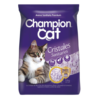 CHAMPION CAT CRISTALES 1,6KG