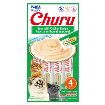 CHURU GATO ATUN POLLO 4U