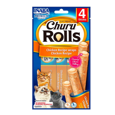CHURU CAT ROLLS 10G X 4U