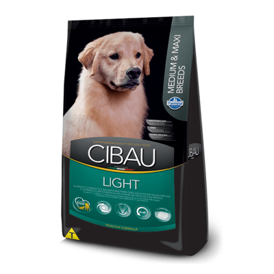 CIBAU ADULTO LIGHT RAZAS MEDIANA Y GRANDES 12KG