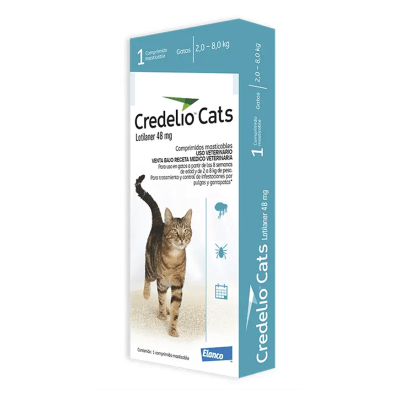 CREDELIO CATS 48MG 2 A 8KG 1COMPRIMIDO