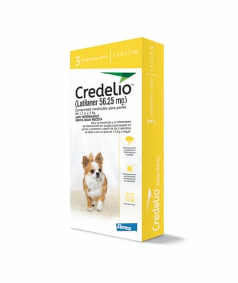 CREDELIO 56.25MG 3 COMP. 1.3-2.5KG