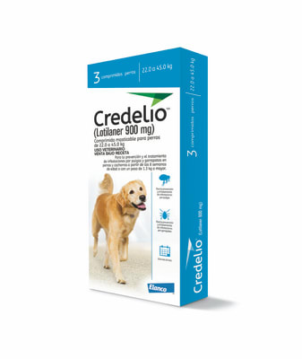 CREDELIO 900MG 3 COMP. 22-45KG