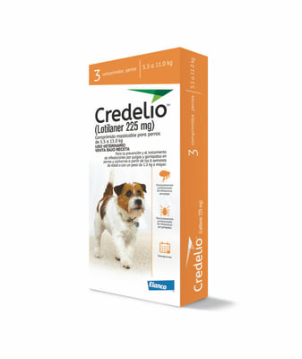 CREDELIO 225MG 3 COMP. 5.5-11KG1