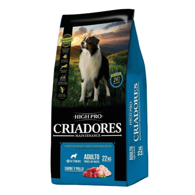 CRIADORES HIGH PRO 22KG