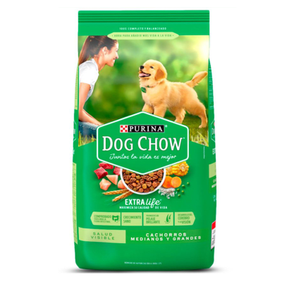 DOG CHOW CACHORRO RAZA MEDIANA Y GRANDE 18KG