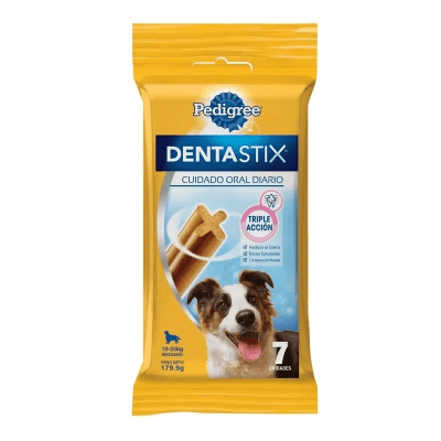 PEDIGREE DENTASTIX RAZA MEDIANA 7U 179G