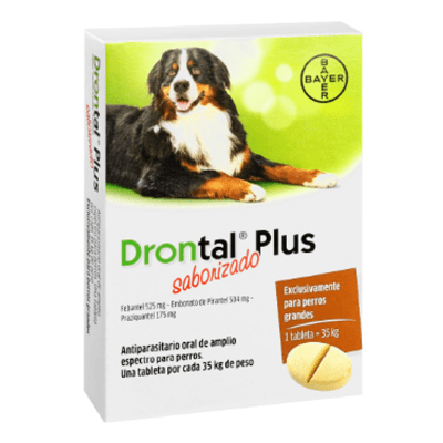DRONTAL PLUS PERROS GRANDES 1 COMPRIMIDO