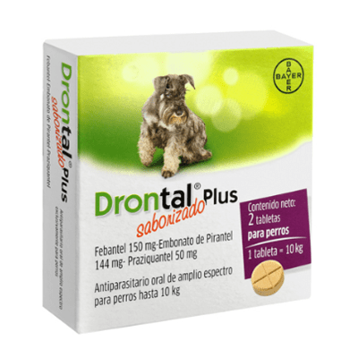 DRONTAL PLUS 2 COMPRIMIDOS