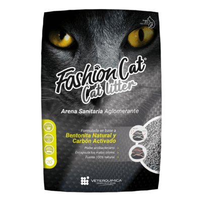 FASHION CAT LITTER CARBON ACTIVADO 20KG FASHION CAT LITTER CARBON ACTIVADO 20KG