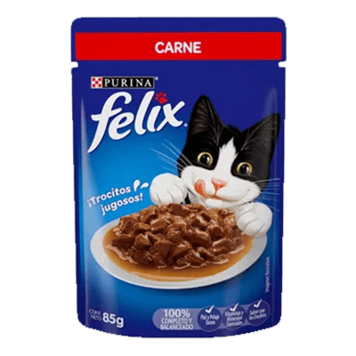 POUCH FELIX CARNE EN SALSA 85gr