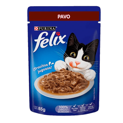 POUCH FELIX PAVO EN SALSA 85gr