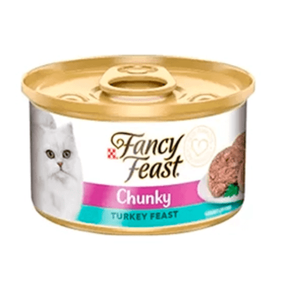 LATA FANCY FEAST CHUNKY TURKEY FEAST 85G LATA FANCY FEAST CHUNKY TURKEY FEAST 85G