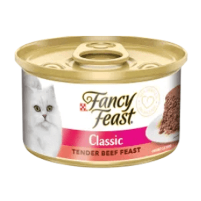 LATA FANCY FEAST CLASSIC TENDER BEEF FEAST 85G