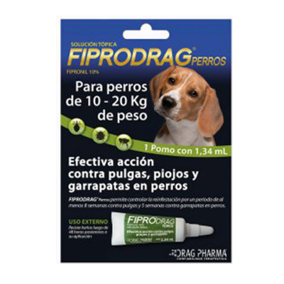 FIPRODRAG PERRO 1.34 ML 10-20 KG FIPRODRAG PERRO 1.34 ML 10-20 KG
