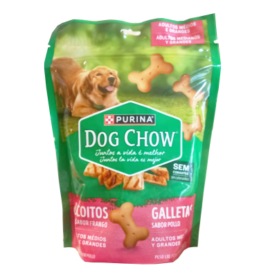 GALLETA DOG CHOW ADULTOS MEDIANOS Y GRANDES 500gr