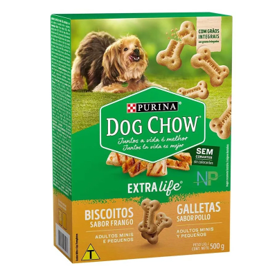 GALLETA DOG CHOW ADULTO MINI 500gr